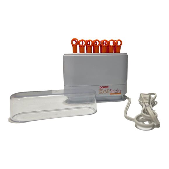 CONAIR Hot Sticks Hair Setter 14 Flexible‎ Rollers Curlers TESTED & WORKING VTG - Picture 4 of 16